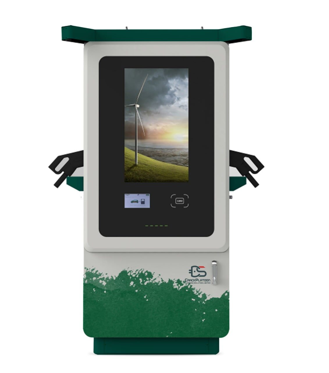 AMITI21 AC Type EV Charger in Bangladesh by CrackPlatoon Charging Solution Ltd.