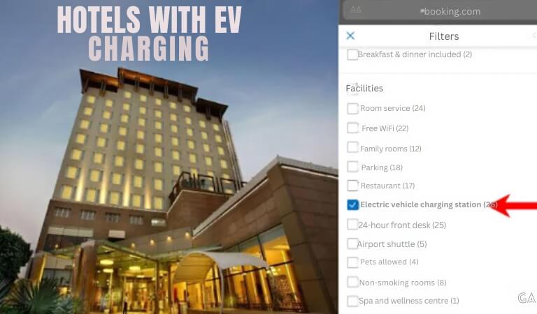 How to Find Hotels with EV Charging