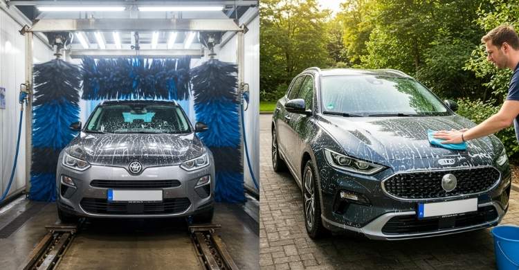 Automatic Car Washes vs. Hand Washing for EVs Which is Best
