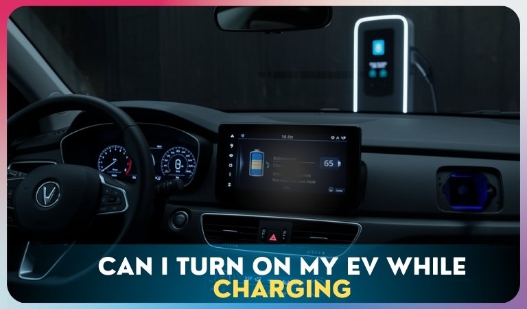 Can I Turn on My EV While Charging