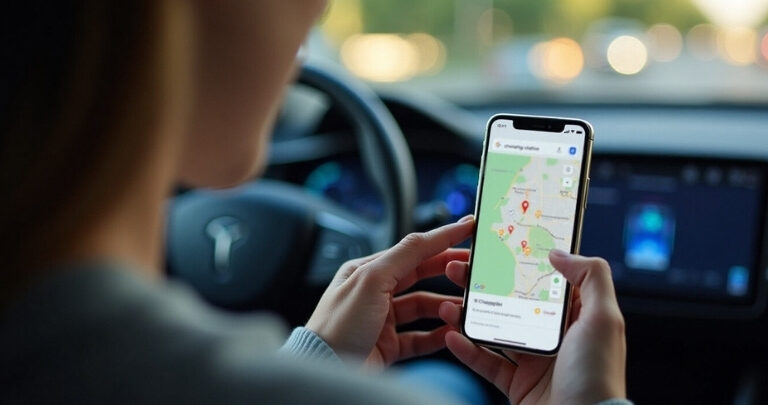 Smart Ways to Use Google to Find Nearby EV Chargers