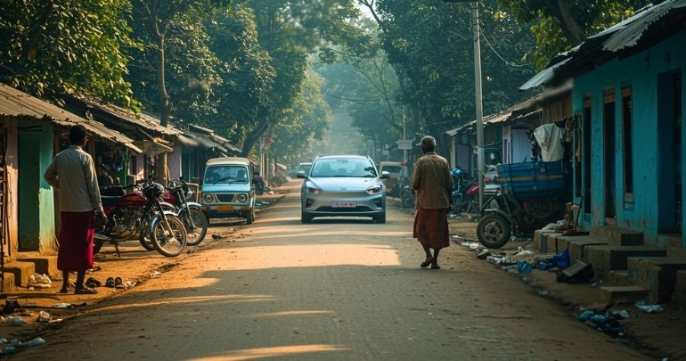 How Do Current Charging Station Locations Impact Rural EV Adoption