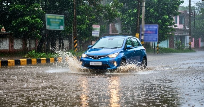The Potential Risks of Driving EVs During Heavy Rains and Flooding