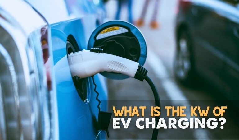 What is the kW of EV charging-